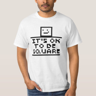 T-shirt Il est correct d'être à angle droit