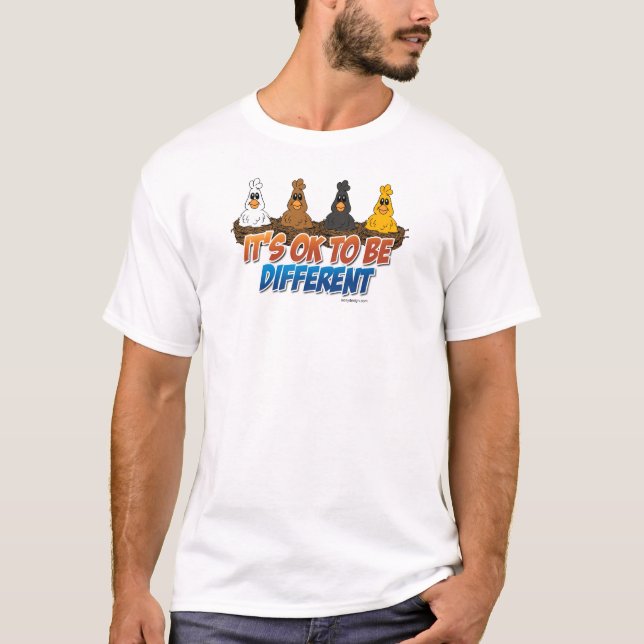 T-shirt Il est CORRECT d'être différent (Devant)