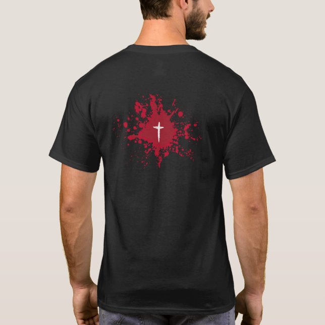 T-shirt Il est de finition ! (Dos)