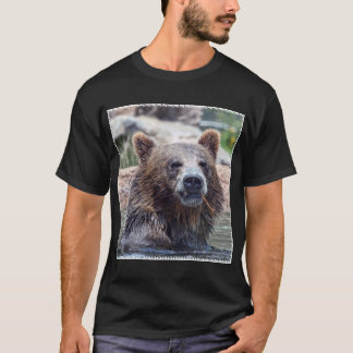 T-shirt Il est grossier pour regarder fixement