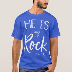 T-shirt Il Est Mon Psaume Rock 18 Dieu M'Aime Chrétien
