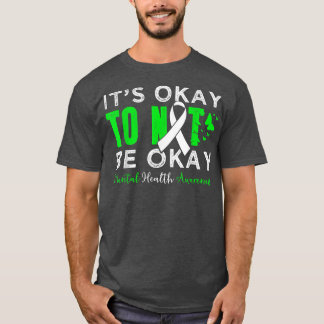 T-shirt Il Est Ok De Ne Pas Être D'Accord Beurre De Sensib