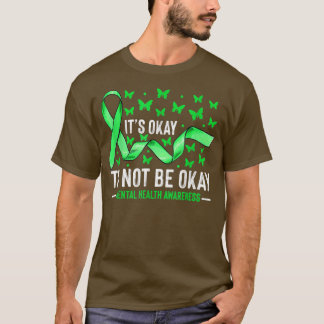 T-shirt Il Est Ok De Ne Pas Être D'Accord Beurre De Sensib