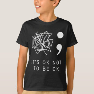T-shirt Il Est Ok De Ne Pas Être D'Accord Sensibilisation