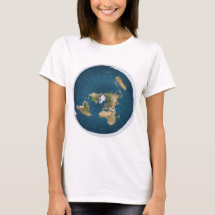 T-shirt Il est plat. Non, vraiment
