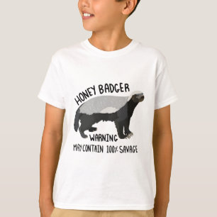T-shirt Il est pour Honey Badger
