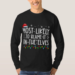T-shirt Il Est Probable Que C'Est À Cause De La Chrétienté