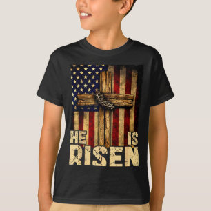T-shirt Il est ressuscité jésus christ dieu religieux pâqu