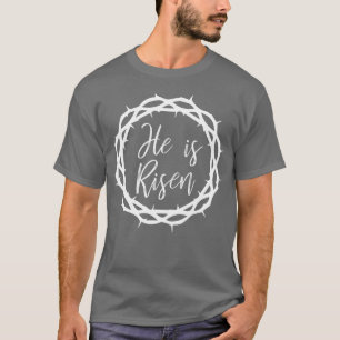T-shirt Il est ressuscité Résurrection chrétienne Pâques