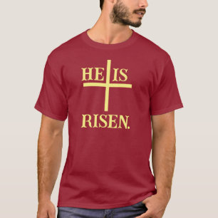 T-shirt IL Est Ressuscité. Résurrection DIMANCHE