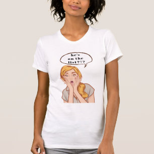 T-shirt Il est sur la liste ? !