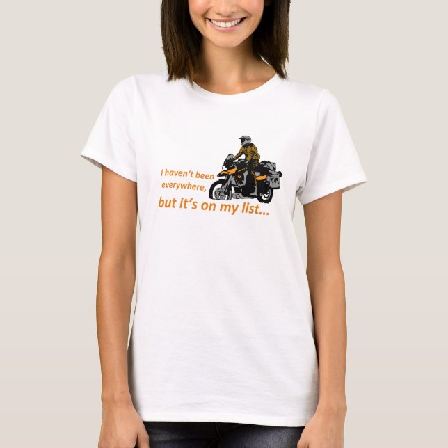 T-shirt il est sur ma liste… (Devant)