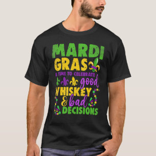 T-shirt Il Est Temps De Célébrer Le Bon Whiskey Et Les Mau