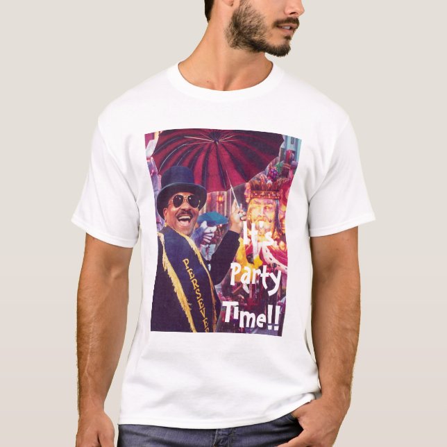 T-shirt Il est temps de partie (Devant)