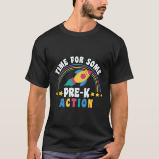 T-shirt Il Est Temps De Revenir À L'École Pour Une Action 