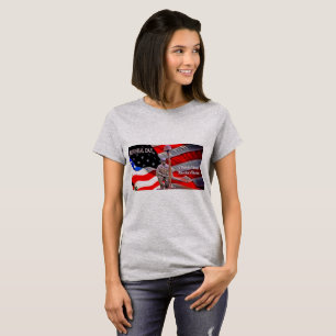 T-shirt Il est temps d'honorer les héros américains