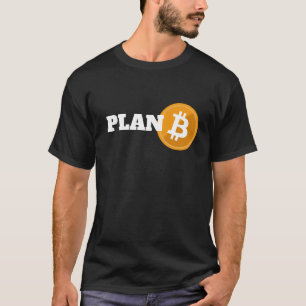 T-shirt Il est temps pour Plan B - Bitcoin Icon cryptomonn