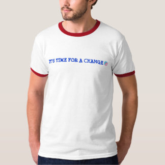 T-shirt IL est TEMPS POUR UN CHANGEMENT