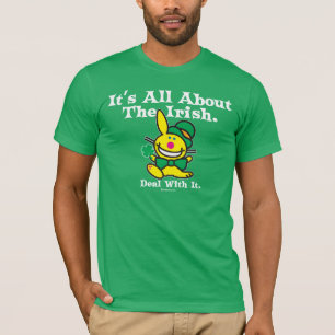 T-shirt Il est tout au sujet de l'irlandais (le vert)