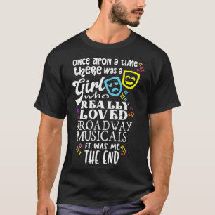 T-shirt Il Était Une Fois Marchandises Broadway Musical Th