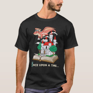 T-shirt Il était une fois un conte de fées conteur de drag