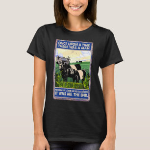 T-shirt Il Était Une Fois Un Homme Cow Belge Gall