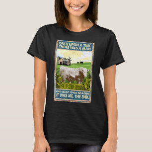 T-shirt Il était une fois un homme Race bovine Gelbv