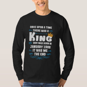 T-shirt Il était une fois un roi. Janvier 1988