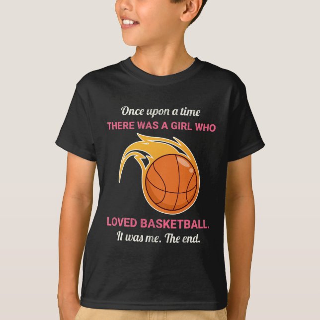 T-shirt Il Était Une Fois Une Fille Qui Aimait Bysket (Devant)