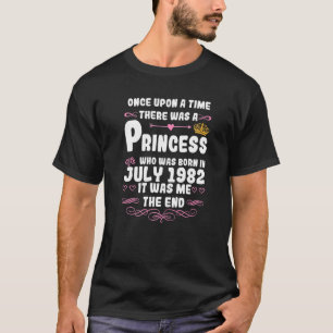 T-shirt Il Était Une Fois Une Princesse Juillet 1982 Bi