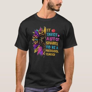 T-shirt Il faut beaucoup d'étincelles pour être un enseign