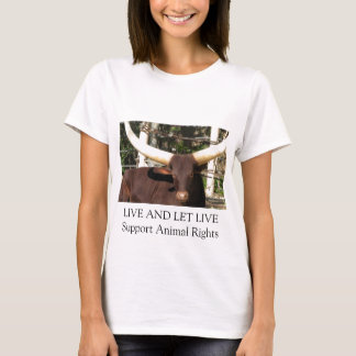 T-SHIRT IL FAUT BIEN QUE TOUT LE MONDE VIVE DROITS DES