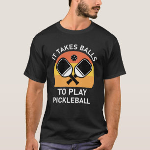 T-shirt Il faut des balles pour jouer au basket-ball