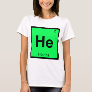 T-shirt Il - Helena Montana Chimie Tableau Périodique Vill