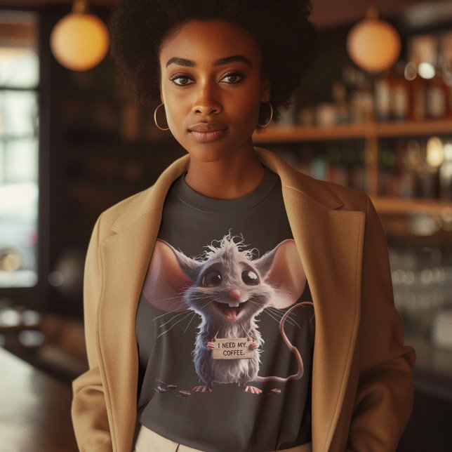 T-shirt Il Me Faut Mon Café (Créateur téléchargé)