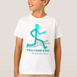 T-shirt Il N'A Jamais Dit Aucun Coureur