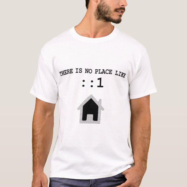 T-shirt Il n'y a aucun endroit comme la maison : : 1 (Devant)