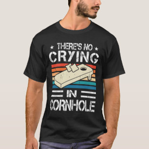 T-shirt Il n'y a pas de larmes dans le lancer de sac de co