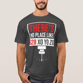 T-shirt Il n'y a pas de place G28 X0 Y0 Z0 Funny CNC Machi