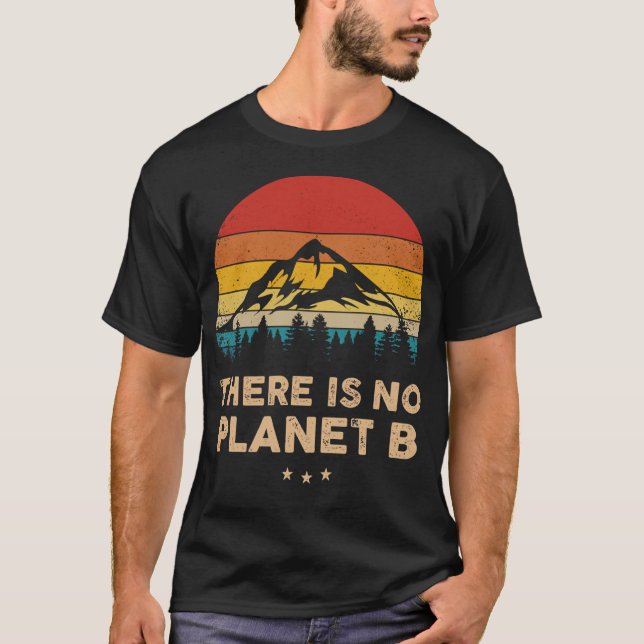 T-shirt Il N'Y A Pas De Planète B (Devant)