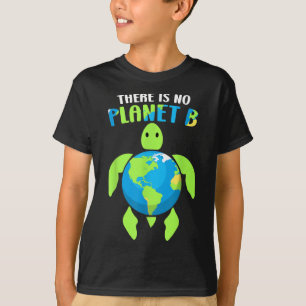 T-shirt Il N'Y A Pas De Planète B Climat De l'environnemen