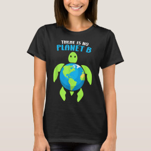 T-shirt Il N'Y A Pas De Planète B Climat De l'environnemen