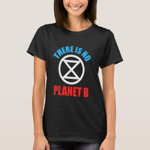 T-shirt Il N'Y A Pas De Planète B Protection Climatique Cl