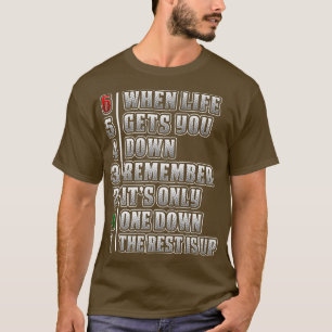 T-shirt Il n'y a qu'un seul sur le reste, le moteur de mot