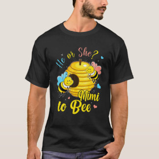 T-shirt Il Ou Elle Mimi D'Être Faire-part Genre Baby Sho