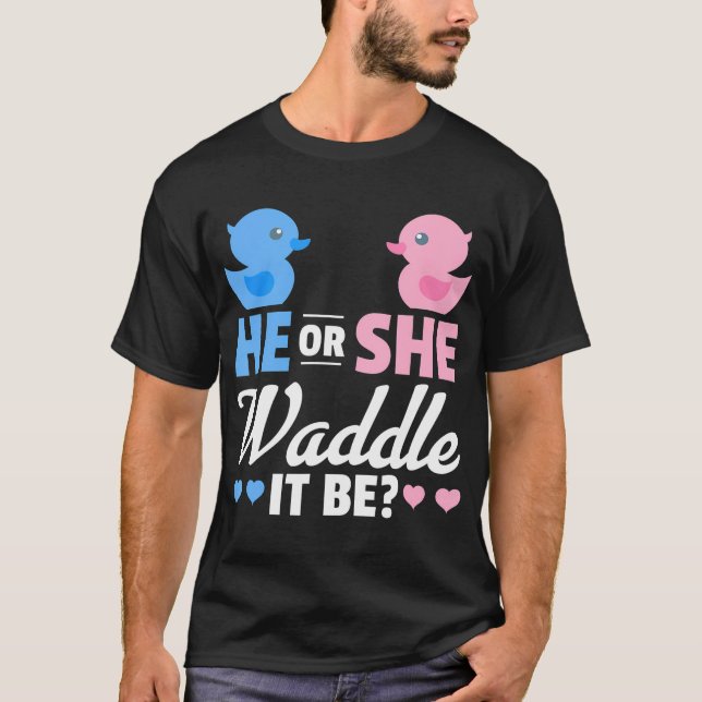 T-shirt Il Ou Elle S'Agite Ce Soit Un Merde Canard Révélat (Devant)
