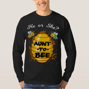 T-shirt Il Ou Elle Tante À Être Genre Bébé Annonce De Révé