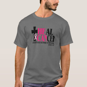T-shirt Il peut guérir le cancer Jésus Croix Chrétien du s