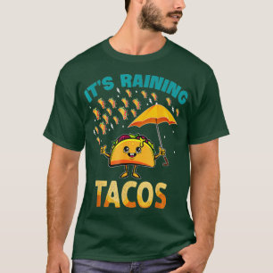T-shirt Il pleut Tacos Funny Taco Enfants Garçons