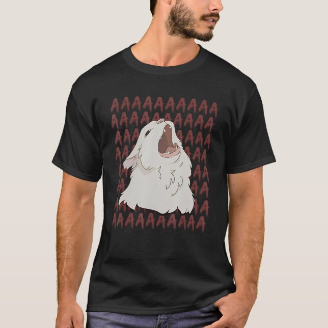 T-shirt Il Screm Cat Meme (Devant)